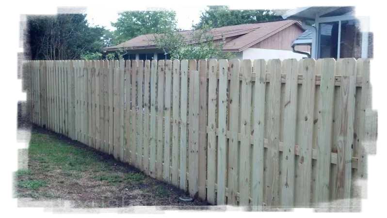 Wood Shadowbox Privacy Fence in Maitland by Gifford Fence