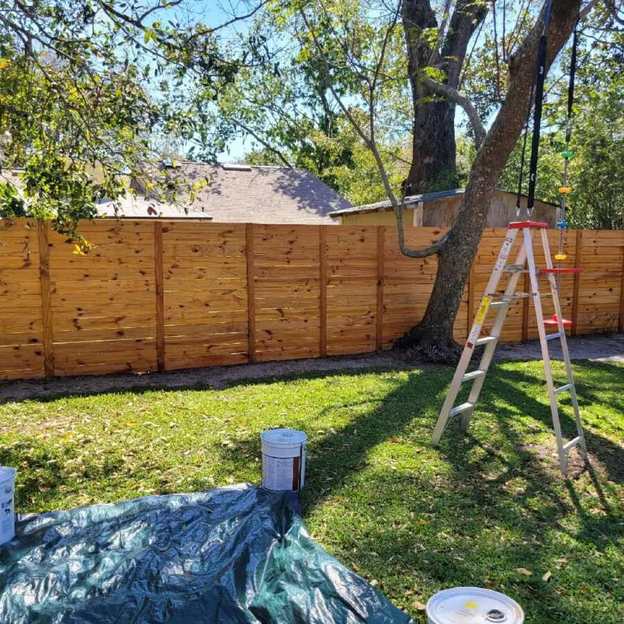 Standard Sideways Board Fence
