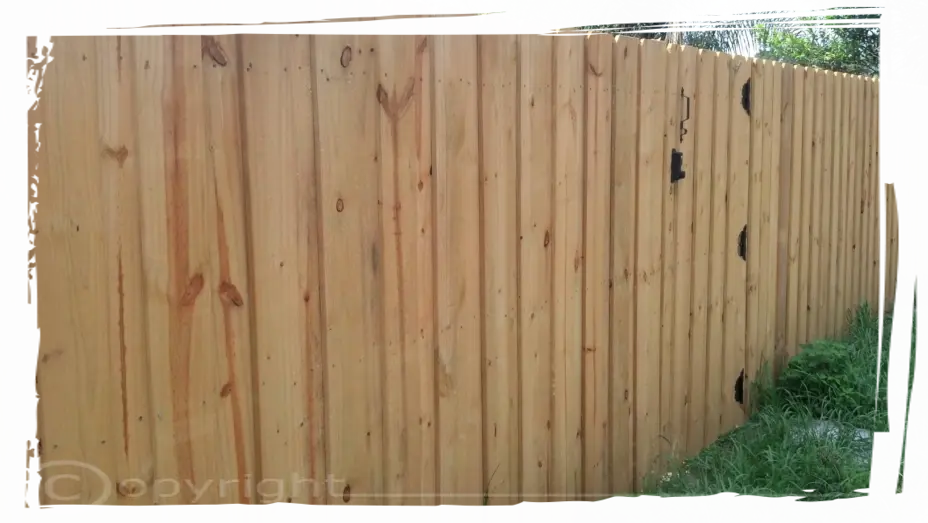 Board on Board Wood Privacy in Deltona